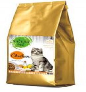 غذای خشک گربه بالغ ناتورا پت با طعم مرغ Natura Pet