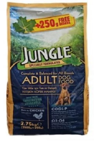 غذای خشک سگ جانگل jungle